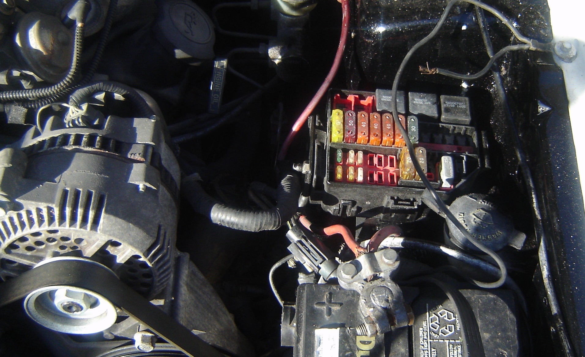 94 Mustang 3 8 Fuse Box